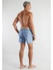 Bugatti Badeshorts Amalfi in blau-mittel-Streifen