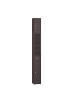SoBuy Hochschrank in Mattbraun - (W) 20 x (H) 180 x (L) 20 cm