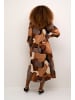 CULTURE Kleid CUdana Relaxed fit in Brown Art