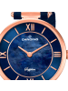 Candino Analog-Armbanduhr Candino Elegance blau klein (ca. 30mm)