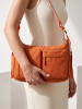 GianMarco Venturi Schultertasche in ORANGE