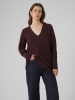 Vero Moda Strickpullover in Winetasting