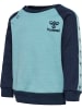 Hummel Sweatshirt Raglanärmel Hmlwulbato Mädchen in MINERAL BLUE