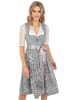 MarJo Midi Dirndl MINTRACHING in grau