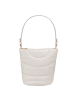 DuDu Barbara Schultertasche Leder 24.5 cm pearl