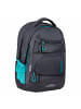 Wave Rucksack Infinity Move Tasche Schulrucksack "Grey Lagoon" Ranzen 10 Jahre