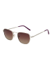 Funky Buddha Unisex Sonnenbrillen Rechteck Silber