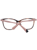 Web Damen Optische Fassungen Schmetterling Braun