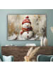 OnlyWow Leinwand Bilder Weiß