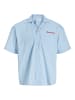 Jack & Jones Hawaii-Hemd in Cashmere Blue