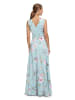 Vera Mont Abendkleid mit Blumenprint in Green/Pink