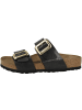 Birkenstock Sandale Sydney Cushion Buckle Birko-Flor Graceful normal in schwarz
