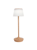 näve LED Außentischleuchte "EMMI" in beige - (L)13 cm x (B)13 cm x (H)38 cm - EEK E