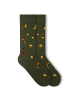 von Jungfeld Motivsocken Signature Icons in Rainyday Dark Green