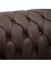 58 aufm Kessel SOFA 2-Sitzer Kath Echtleder (Antikoptik) braun