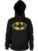 Batman Hoodie "Distressed Logo Big Tall Hoodie" in Schwarz