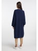 RISA Strick Long Cardigan in navy