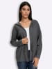 Heine Strickjacke in anthrazit-meliert