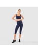 SMILODOX Capri Leggings Advanced Affectionate in Dunkel Blau