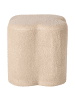 Beliani Pouf MANCOS in Beige - (W) 41 x (H) 44 x (L) 35 cm