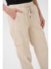 Cream Casual Hose CROtilie Loose fit in Oatmeal