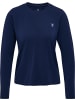 Hummel Longsleeve "Yoga Soft Loose W T-Shirt Longsleeve" in Blau