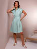 creation L Hemdblusenkleid in kalkmint