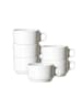 Ritzenhoff & Breker 6er Set Kaffeetassen mit Untertassen Bianco 190 ml in weiß