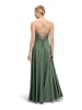 Vera Mont Abendkleid mit Wasserfallausschnitt in Light Aventurine