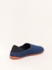 Gottstein Hausschuh Wool Slip-On in midnight/orange