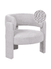 Beliani Sessel BUREA in Grau - (W) 80 x (H) 74 x (L) 70 cm