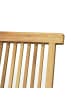 VCM  2er Gartenstuhl Hochlehner Klappstuhl Holz Teak in Braun