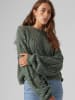 Vero Moda Strickpullover in Laurel Wreath