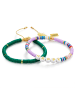 Yokoamii 2er Set Armbänder in grün