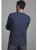 Man's World Rundhalsshirt in rauchblau