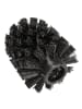 Wenko Bürstenbehälter BRASIL BLACK + WC-Bürste in Schwarz, (B) 10 x (H) 37 x (L) 10 cm