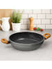 Stoneline Servierpfanne in 28 cm | Braun (Griff)