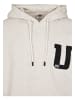 Urban Classics Urban Classics Herren Oversized Frottee Patch Hoody in lightgrey
