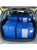 relaxdays 4x Umzugstasche in Blau - 100 l