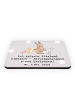 Mr. & Mrs. Panda Magnet Erzieher Kindisch mit Spruch in Grau Pastell