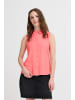 ICHI Ärmellose Bluse IHVERA Regular fit in Calypso Coral