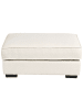 Beliani Ottomane KOLDING in Beige/Schwarz - (W) 94 x (H) 45 x (L) 65 cm