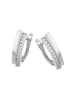gaya Women Earrings in Silver White