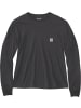 CARHARTT  Longsleeve "Lightw. L/S 106121" in Schwarz
