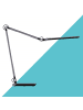 Maxcom Craft LED-Schreibtischleuchte in Graphit Energieeffizient & anpassbare in grau