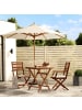 home24 Sonnenschirm Sombrilla in Beige