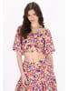 myMo Top in violet multicolor
