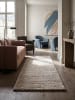 KADIMA DESIGN Teppichläufer Streifen weich wohnlich Wohnzimmer Schlafzimmer in Beige