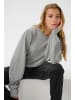 Kaffe Strickpullover KAlone Regular fit in Grey Melange