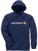 CARHARTT  Logo Sweatshirt in new navy